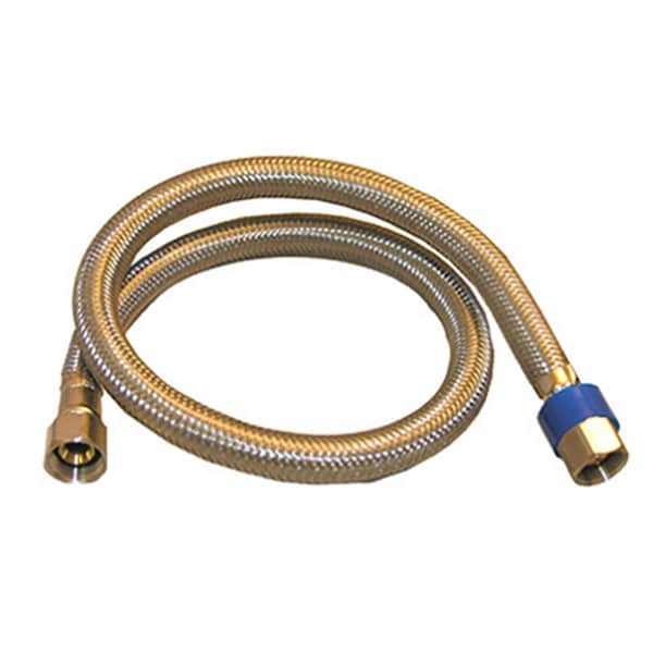 Larsen Supply Co Appliance And Faucet Connector-Stainless Steel - 0.38 x 0.38 x 24 in. - 123078