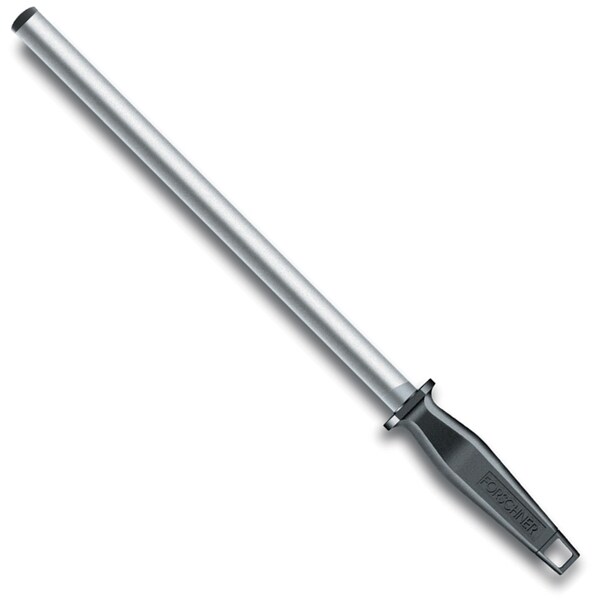 Swiss Army Brands 2023 Victorinox 40689 Kitchen Black Steels - Diamond, 12In Oval, Hollow Core - VIC-7.8991.15