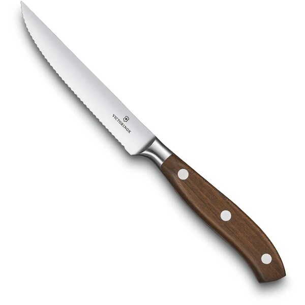 Swiss Army Brands Kitchen 2-Piece Steak 40.75In Serrated, Spear Point Blade, 0.75In Width At Handle - VIC-7.7240.2W