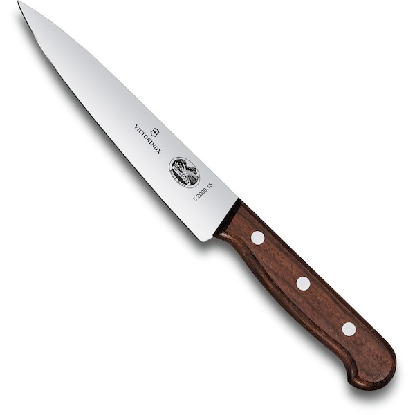Swiss Army Brands 2024 Victorinox Kitchen Chef'S 6In Blade, 10.5In Width At Handle * Packaged - VIC-5.2000.15R-X1