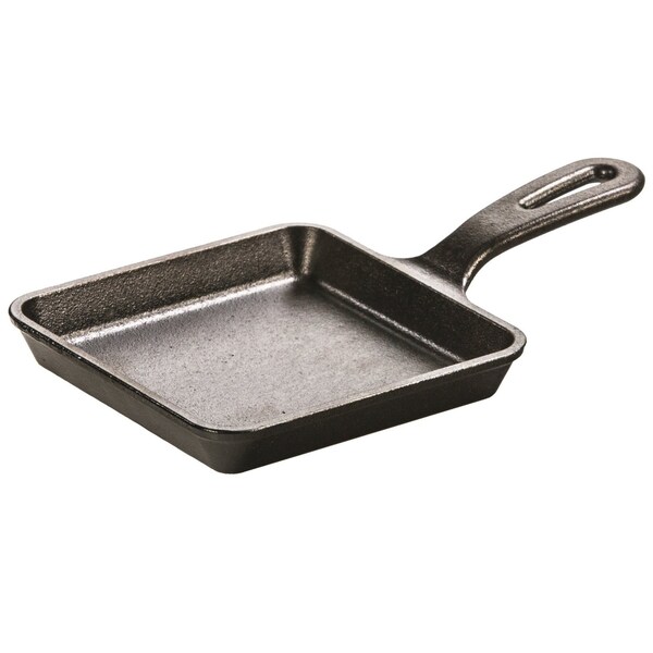 Lodge Cast Iron Lodge 5in Cast Iron Wonder Skillet Pre-Seasoned Square - L5WS3