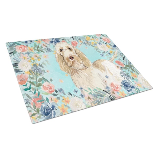 Carolines Treasures Spinone Italiano Glass Cutting Board Large - CK3407LCB