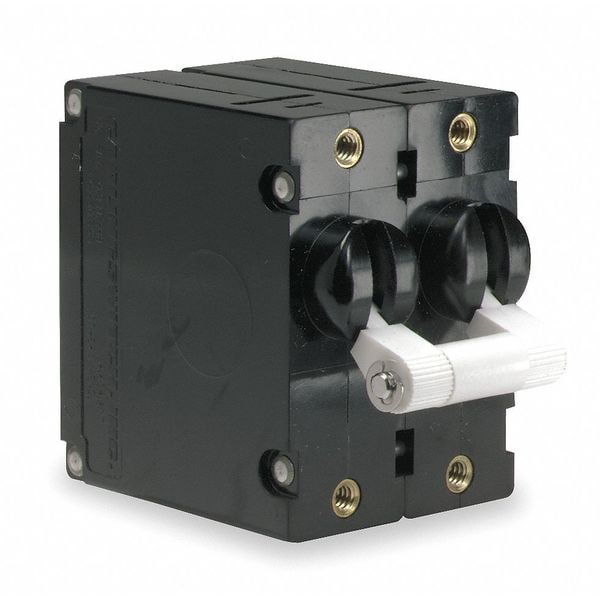 Carling Technologies Circuit Breaker, C Series, 40A, 2 Pole, 240/277V AC, Not Rated, Medium Curve - CA2-BO-34-640-111-C