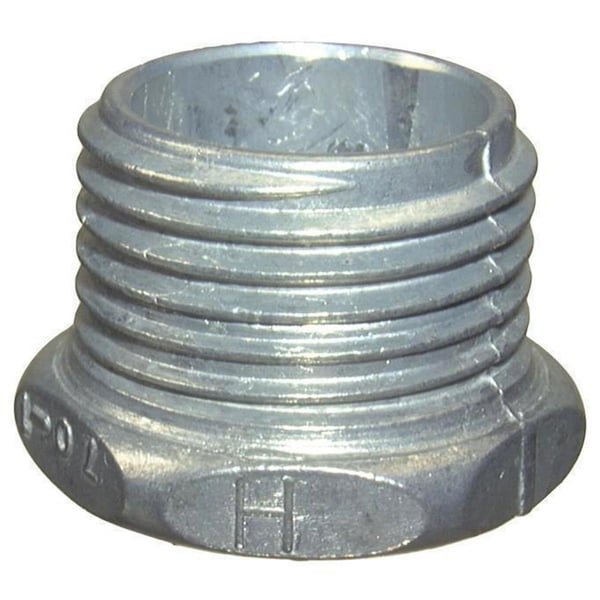 House .5 in. Zinc Conduit Chase Nipple, 2PK - HO649263
