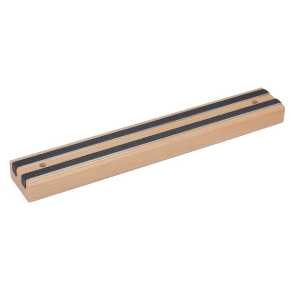 Stanton Trading Magnetic Cutlery Holder, 12" L Ong, Hardwood Finish With Moun - 7491