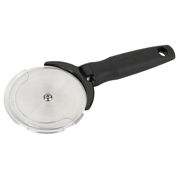 Goodcook Pizza Cutter, Stainless Steel Blade, Non-Slip, Soft Grip Handle - 20358