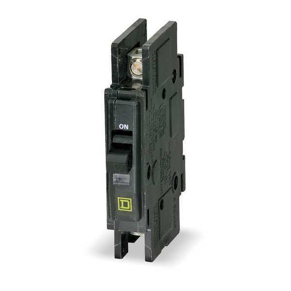 Square D Miniature Circuit Breaker, QOU Series, 80A, 1 Pole, 120/240V AC, 10kA at 120/240V AC - QOU180