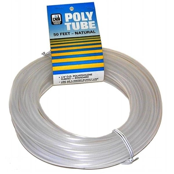 Dial Mfg Dial Manufacturing Inc .25in. X 50ft. Natural Poly Tubing  4294 - 4294