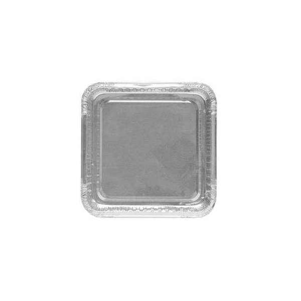 Handi-Foil Handi-Foil 8" Aluminum Square Cake Pan, PK500 - 4048-30-500