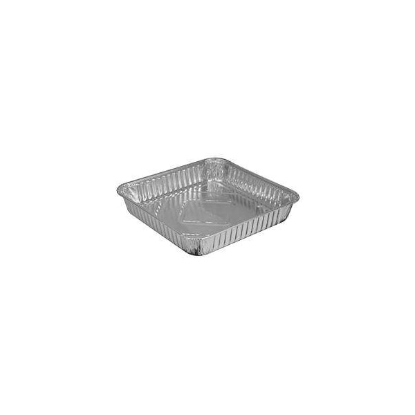 Handi-Foil Handi-Foil 8" Aluminum Square Cake Pan, PK500 - 4048-30-500
