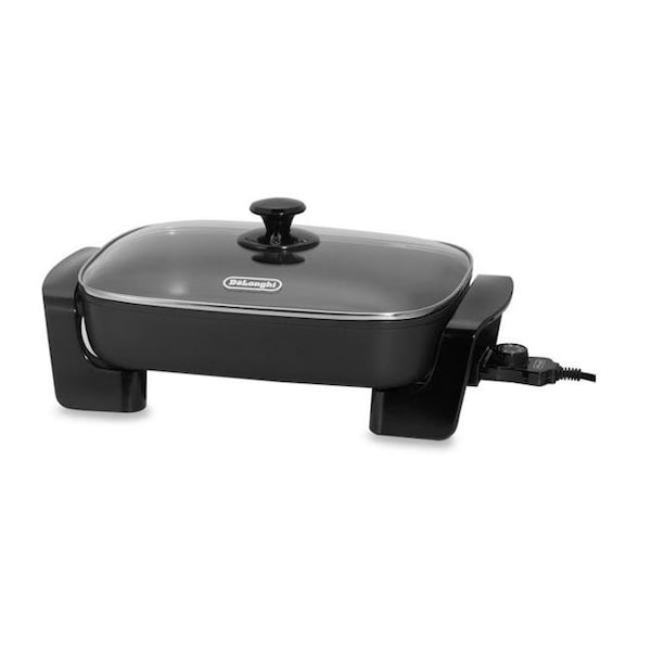 Delonghi DeLonghi BG45 Electric Skillet with Tempered Glass Lid - BG45