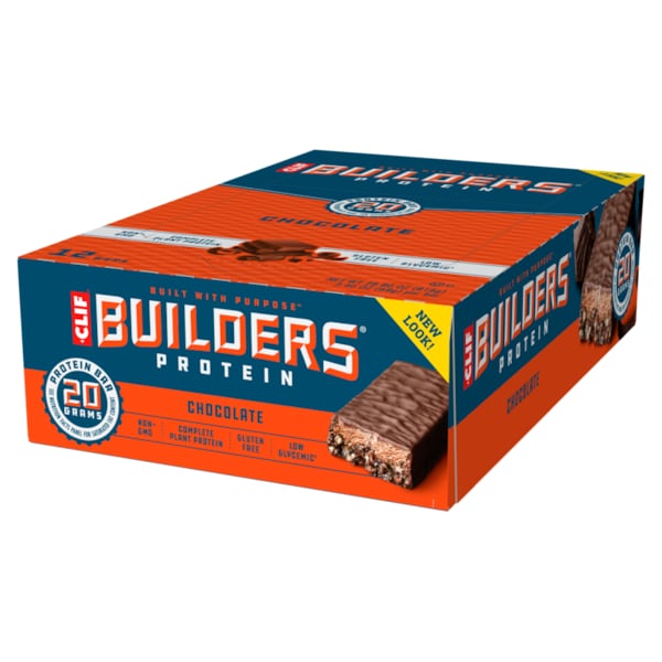 Barra de chocolate para bocadillos Builder's Bar Builder's Bar 68g, paquete con 144 unidades - 160042