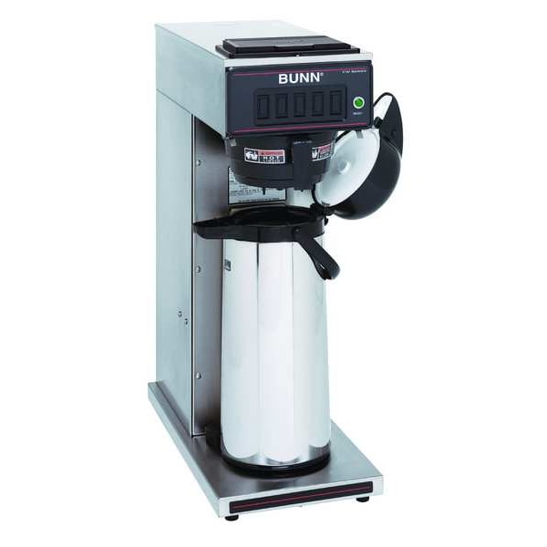 Bunn Stainless Steel Pour Over 102 oz. Airpot Coffee Brewer - CW Aps
