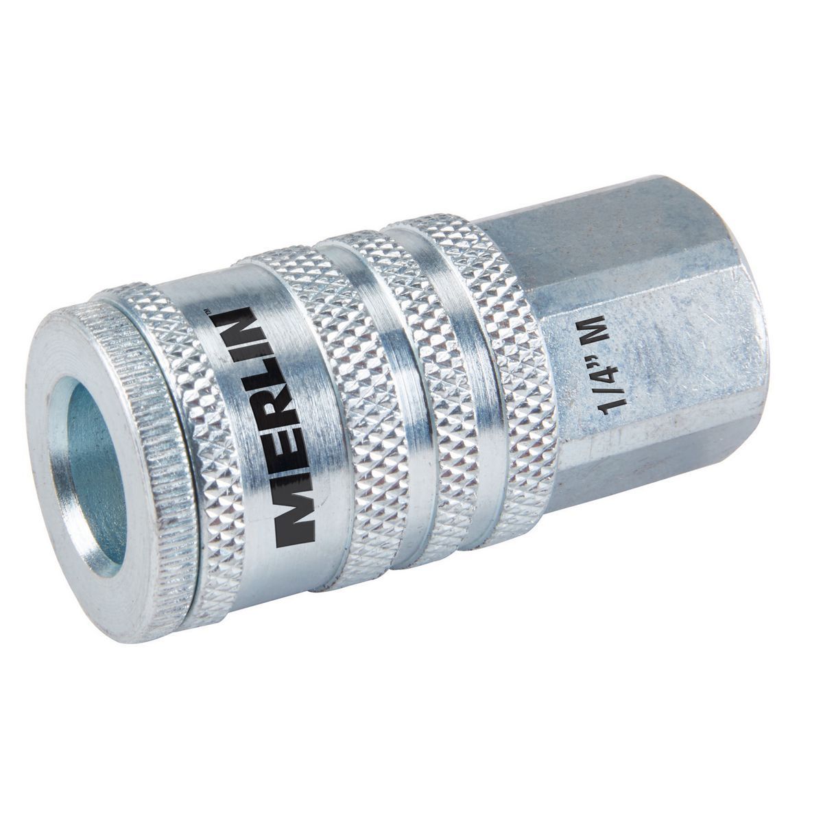 Acoplador industrial de acero hembra de 1/4 de pulgada - 63547