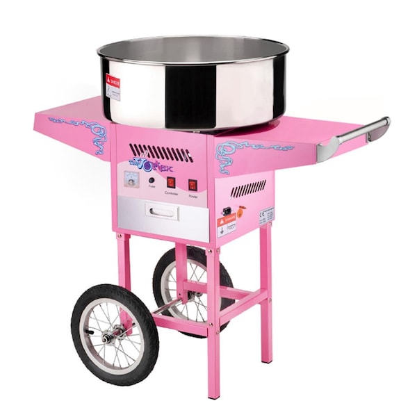Gran máquina comercial de algodón de azúcar Great Northern Popcorn 6304 con carrito - 83-DT5694
