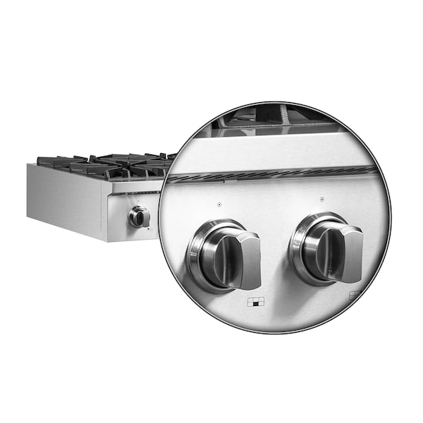Forno COSSATO ALTA QUALITA 36In. GAS RANGETOP - FCTGS5737-36