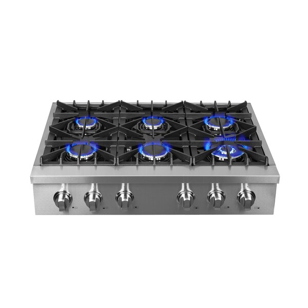 Forno COSSATO ALTA QUALITA 36In. GAS RANGETOP - FCTGS5737-36