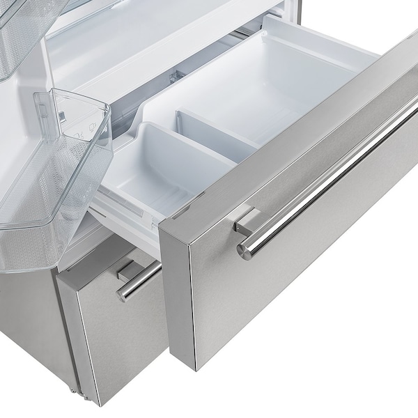 Forno Moena 36In. French Door Stainless Steel Refrigerator - FFRBI1820-36SB