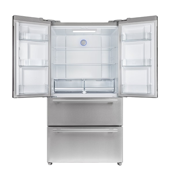 Forno Moena 36In. French Door Stainless Steel Refrigerator - FFRBI1820-36SB