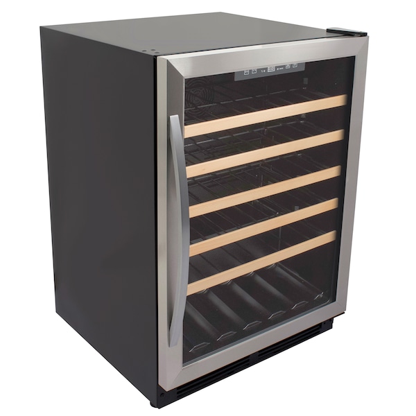Avanti Avanti 51 Bottle Wine Cooler, Stainless Steel with Black Cabinet - WCB52T3S