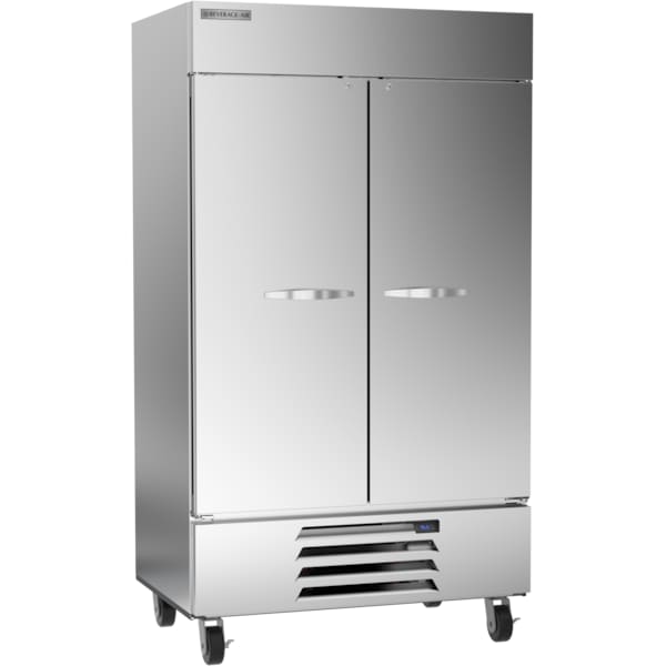 Beverage-Air Reach In Refrigerator, Two Section, Solid Door, 40.2 Cu. Ft. - HBR44HC-1