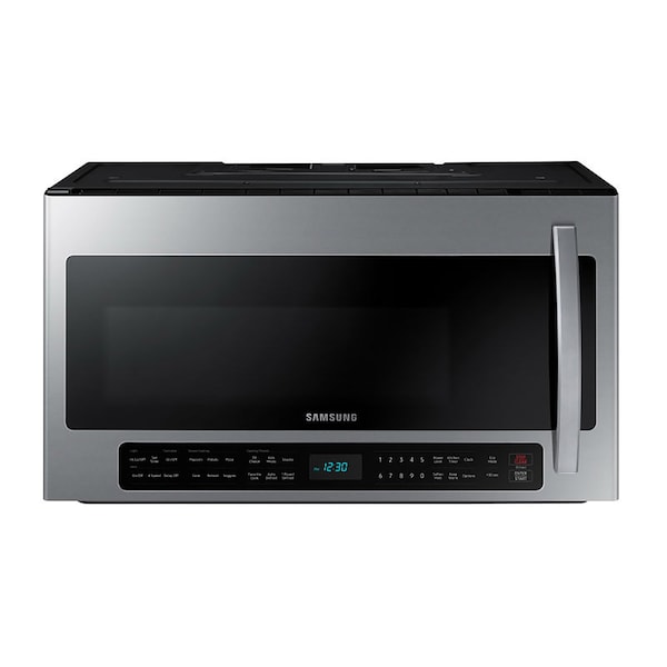 Almo 2.1 cu. ft. Over-the-Range Sensor Cook Microwave, Ceramic Enamel Interior and LED Cooktop Light - ME21R7051SS