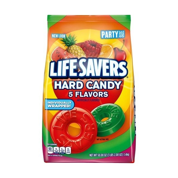 Caramelos Duros Mars, 5 sabores, Life Savers, 50 oz, AST - MRS28098
