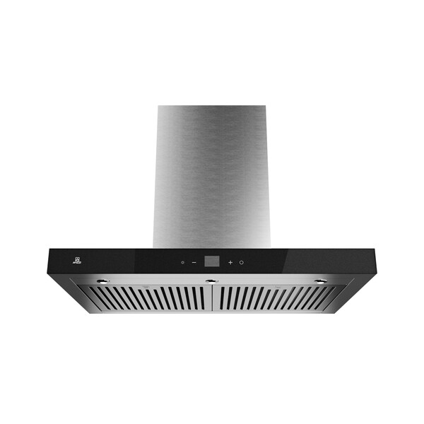 Anzzi 30-Inch Wall Mount Range Hood, Stainless Steel Wall Mount with Touch Control Panel - RH-AZ0176PSS