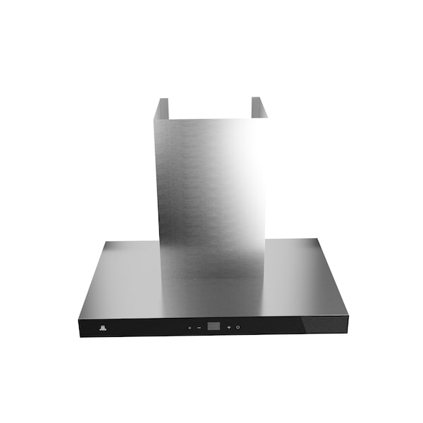 Anzzi 30-Inch Wall Mount Range Hood, Stainless Steel Wall Mount with Touch Control Panel - RH-AZ0176PSS