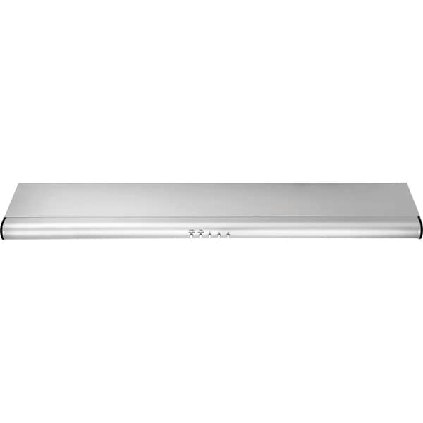 Almo Frigidaire 36-in Stainless Steel Under Cabinet Range Hood, Three Speed Fan and Halogen Lighting - FHWC3640MS