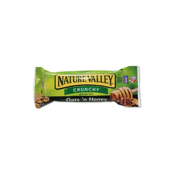 Advantus NaturVally, BARRAS DE GRANOLA, CEREAL AVENA Y MIEL, BARRA DE 1.5 ONZAS, PAQUETE DE 18 - SN3353