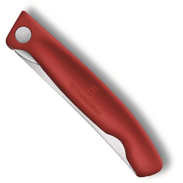 Swiss Army Brands 2024 Victorinox Kitchen Swiss Classic Foldable Paring Knife, Straight, Red - VIC-6.7801.FB