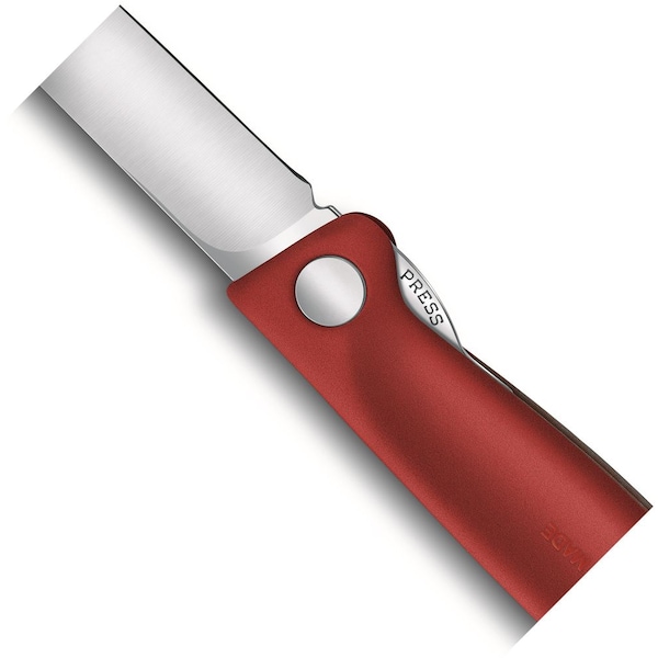 Swiss Army Brands 2024 Victorinox Kitchen Swiss Classic Foldable Paring Knife, Straight, Red - VIC-6.7801.FB