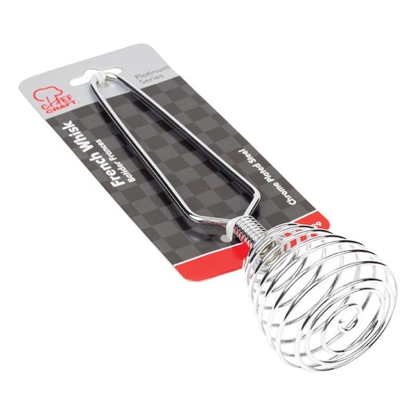 Chef Craft 2 in. W X 7 in. L Silver Steel French Whisk - 20629