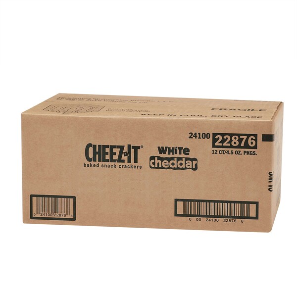 Cheez-It Cheez-It Galletas de Queso Blanco 4.5 oz., Paquete de 12 - 2410022876