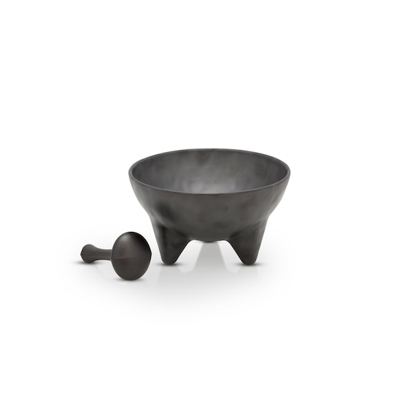 Bon Chef Guacamole Mortar & Pestle Set  8" Dia X 4 1/2" H /  2 1/4" Dia X 4" L - 53505
