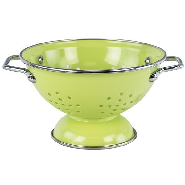 Reston Lloyd Reston Lloyd 18901 1 qt Powder Coated Colander Lime - 18901