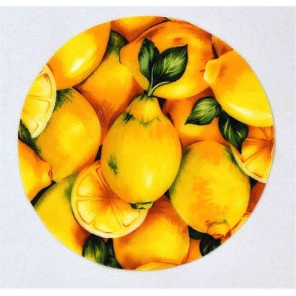 Andreas Andreas TR-922 Lemon Silicone Trivet - Pack of 3 - TR-922