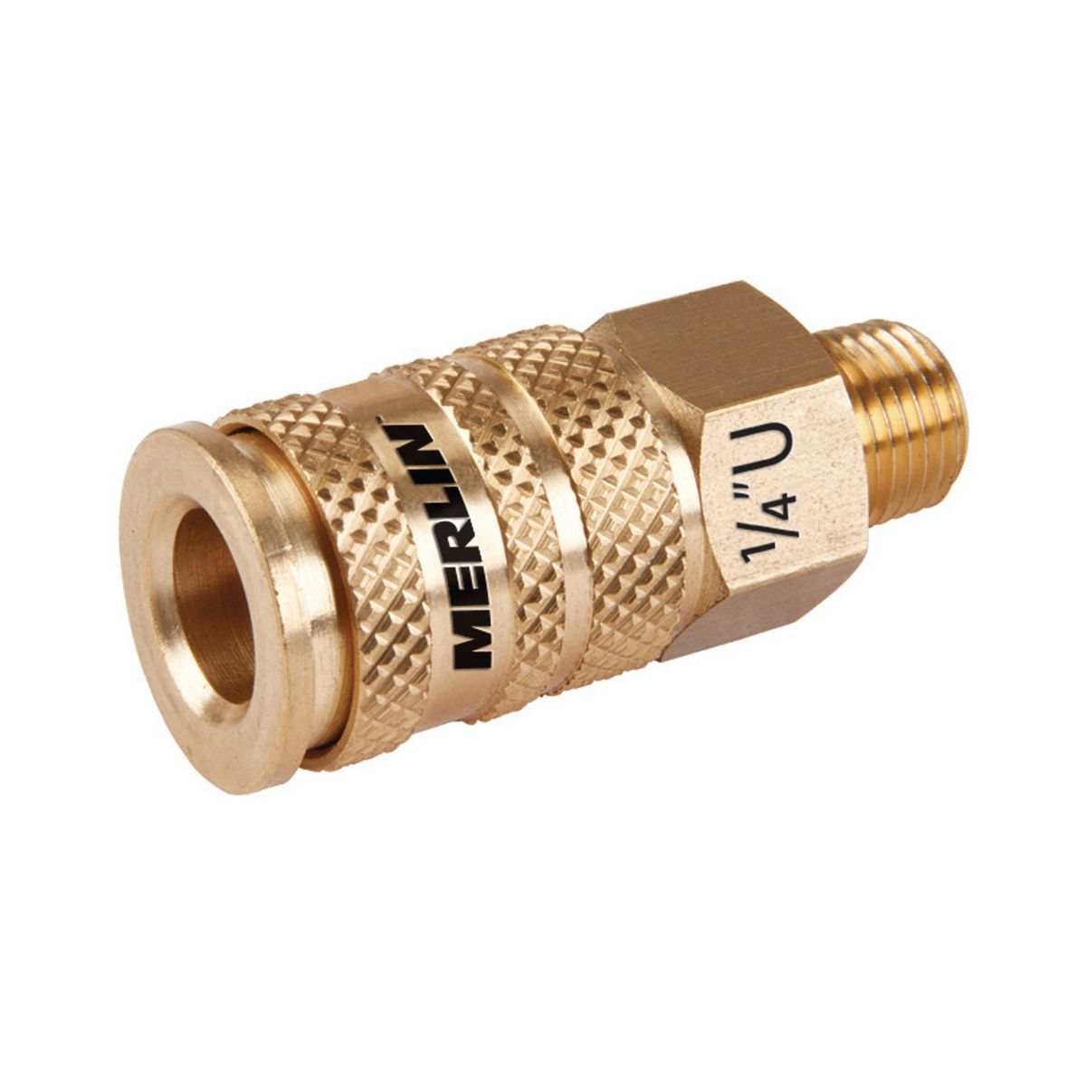 Acoplador universal masculino de 1/4 pulgadas para uso industrial, automotriz y estilo ARO - 63550