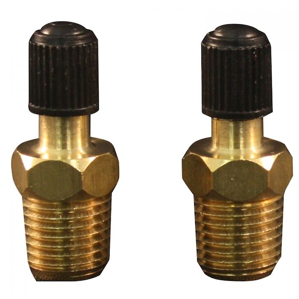Milton TANK VALVE 1/4NPT MALE 2PK - MIS-684-4