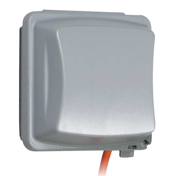 Taymac Weatherproof Cover, 2 Gangs, Polycarbonate, In-Use Cover - MM2410G
