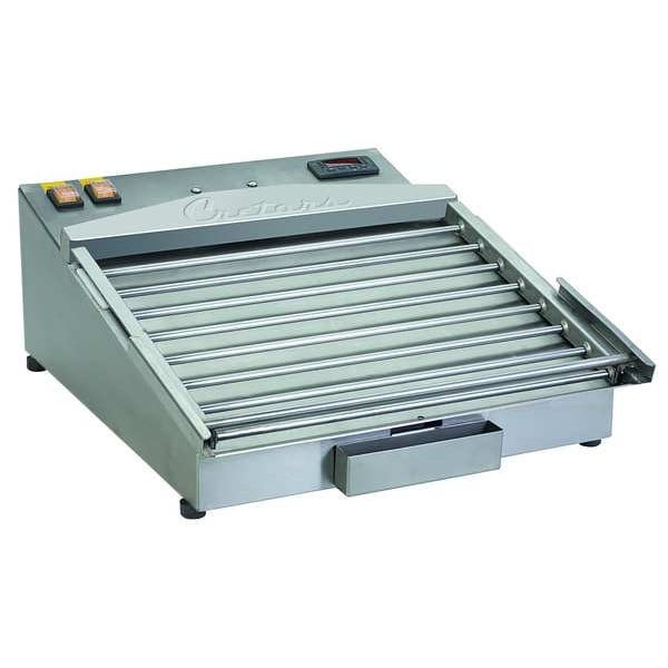 Cretors Hot Dog Grill, Up to 24 Hot Dogs, 120V - HD24AF-CAH
