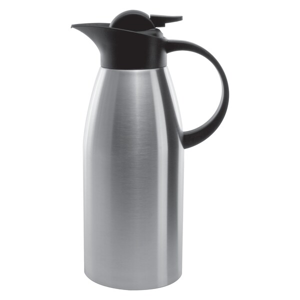 Service Ideas Stainless Touch Server, Vacuum insulated, 1.9L, Stainless Steel - KVP1900