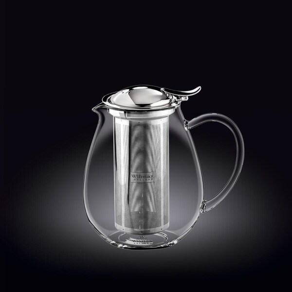 Wilmax WL-888802-A 29 fl oz Bamboo Tea Pot, 18PK - WL-888802/A