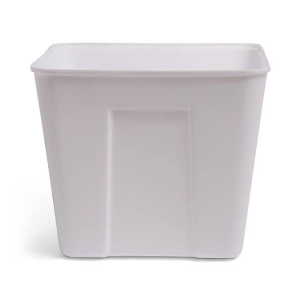 Almore Industries Ice Bucket, Wt Square 64Oz 3Qt 72/Cs, 72PK - BKT-SQR-WHT