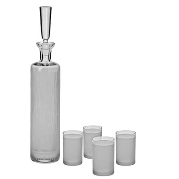 Ravenscroft Crystal Ravenscraft Crystal W7383 Crystal Vodka Decanter Set- Set of 5 - W7383