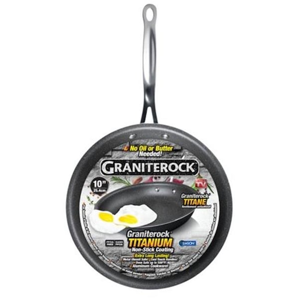 Emson Div Of E Mishon Emson Div of E Mishon 250342 10 in. Granite Rock Round Fry Pan - 250342