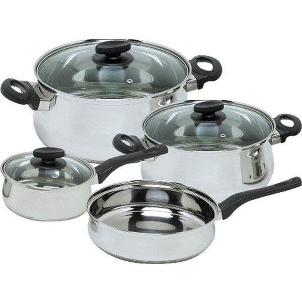 Kitchencrusader Deliss Stainless Steel 7 Piece Cookware Set - KI97209