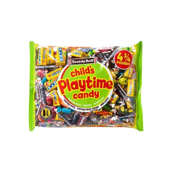 Bolsa de variedades de dulces de Green Rabbit Holdings TOOTSIE Child's Play, 4.75 lb - 22000018