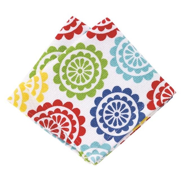 T-Fal T-Fal 6517676 Multicolor Cotton Dish Cloth - 2 per Pack & Pack of 3 - 6517676